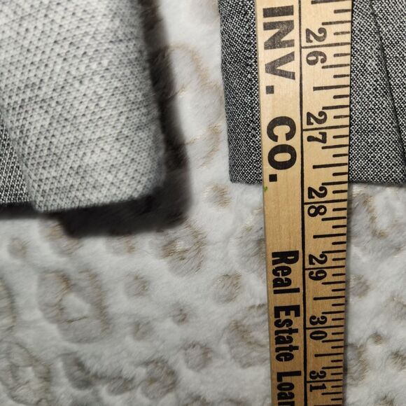 Kut from the Kloth Women's Heather Gray Tweed Dress Pants w/Pockets Size 12 - Picture 3 of 7